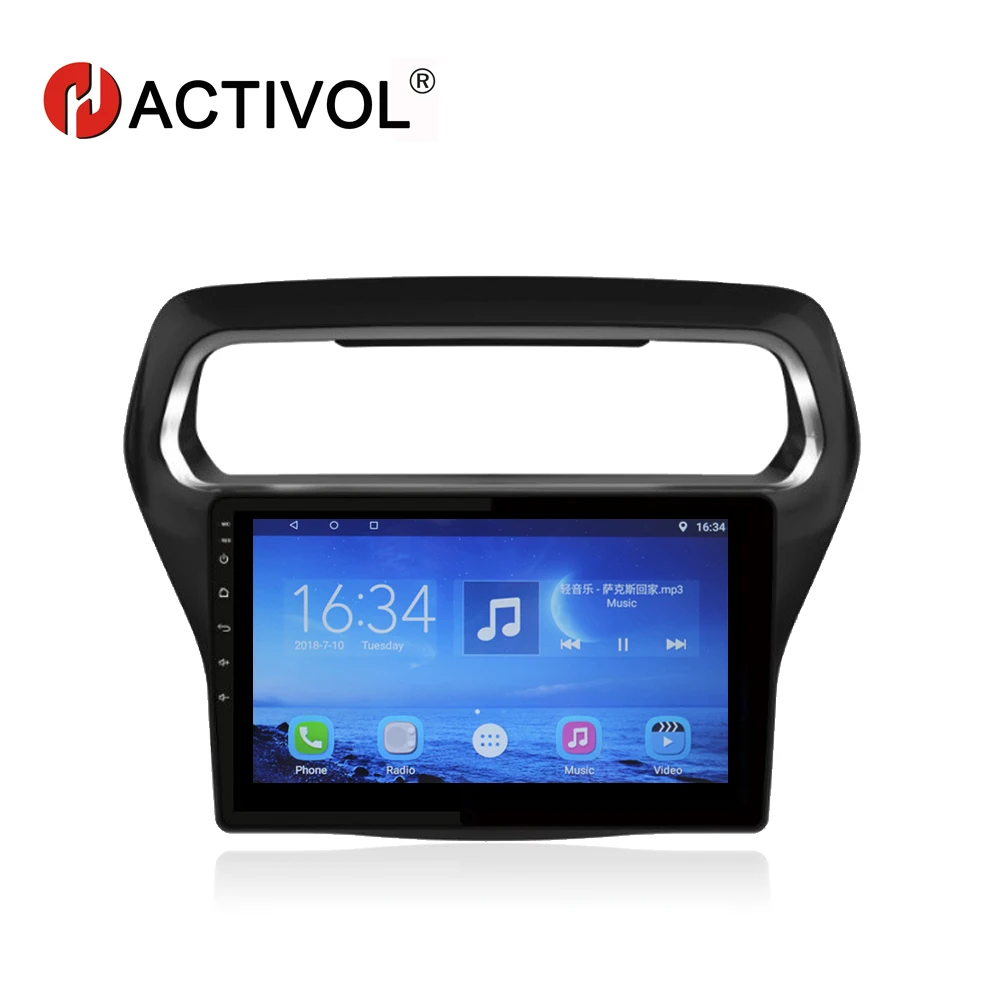 HACTIVOL 9 &quotАвтомагнитола для Ford Escort 2015 2016 android 7 0 автомобильный dvd плеер с bluetooth GPS