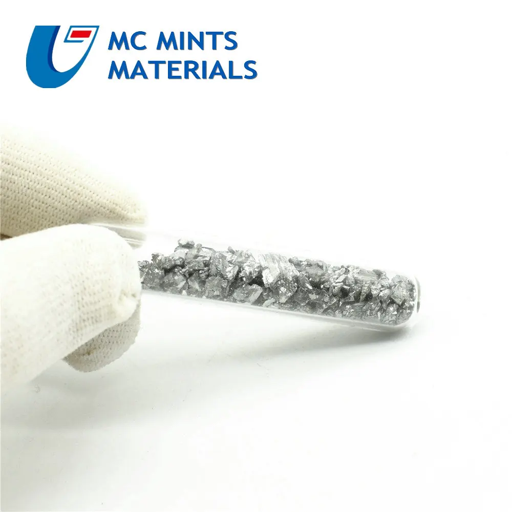 Стекло Герметичный сурьмы Sb периодически Таблица элемент коллекции дисплей