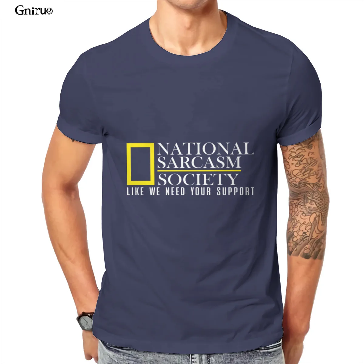 

Wholesale National sarcasm society Unisex Tri-Blend T-Shirt White Oversized 2021 Mens Clothes 96436