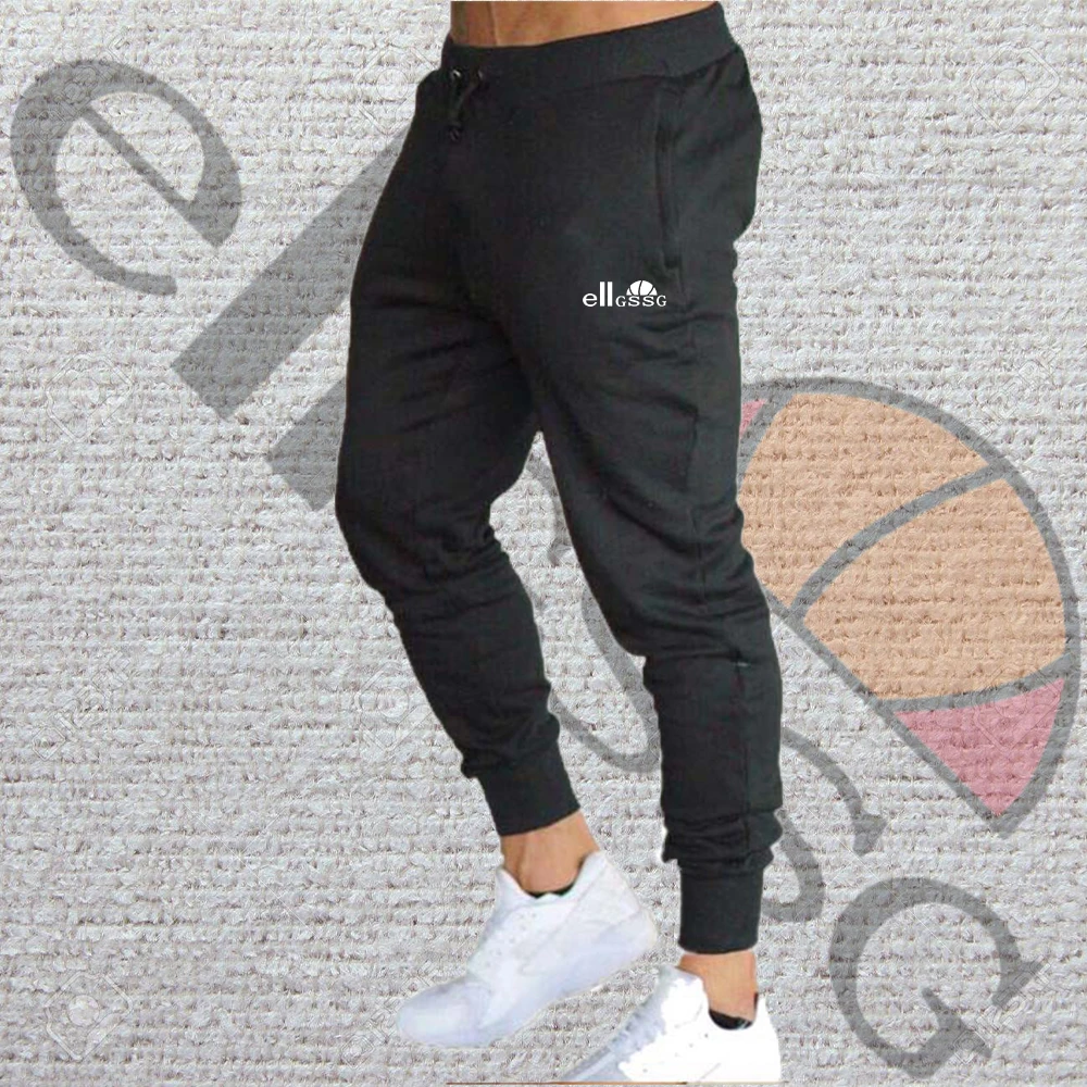 

Casual pants men's jogging sports pants solid color trousers fitness jogging sports pants large size S-3XL summer and spring