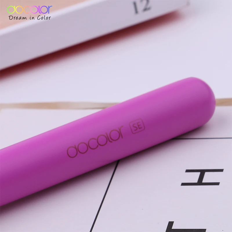 Docolor 11 шт. кисти для макияжа пудра основа тени век подводка бровей румяна макияж