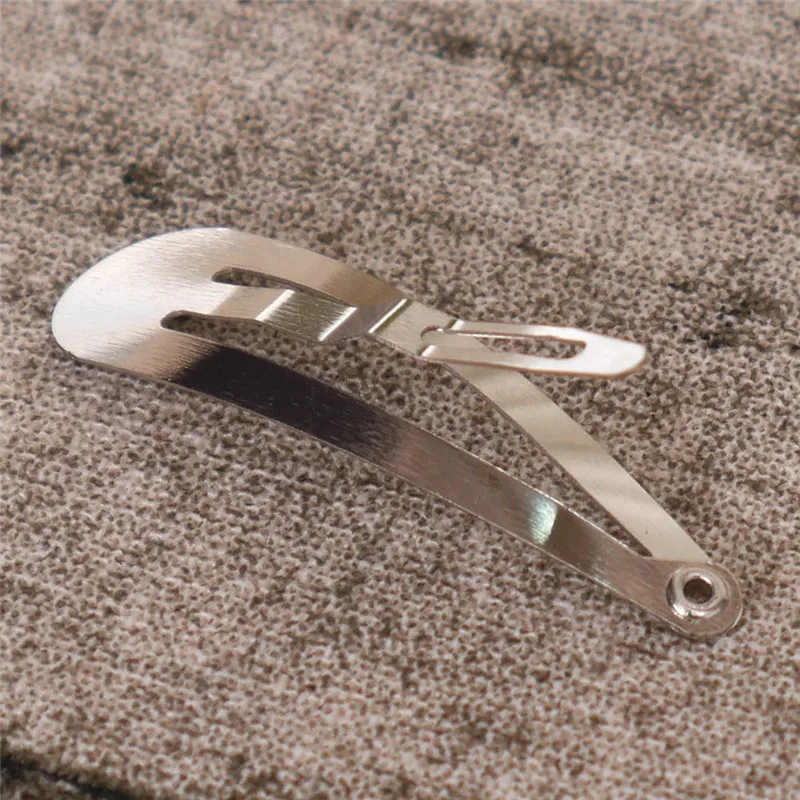 50 шт. 4 см металлические серебряные клипсы для детей сделай сам банты девочек