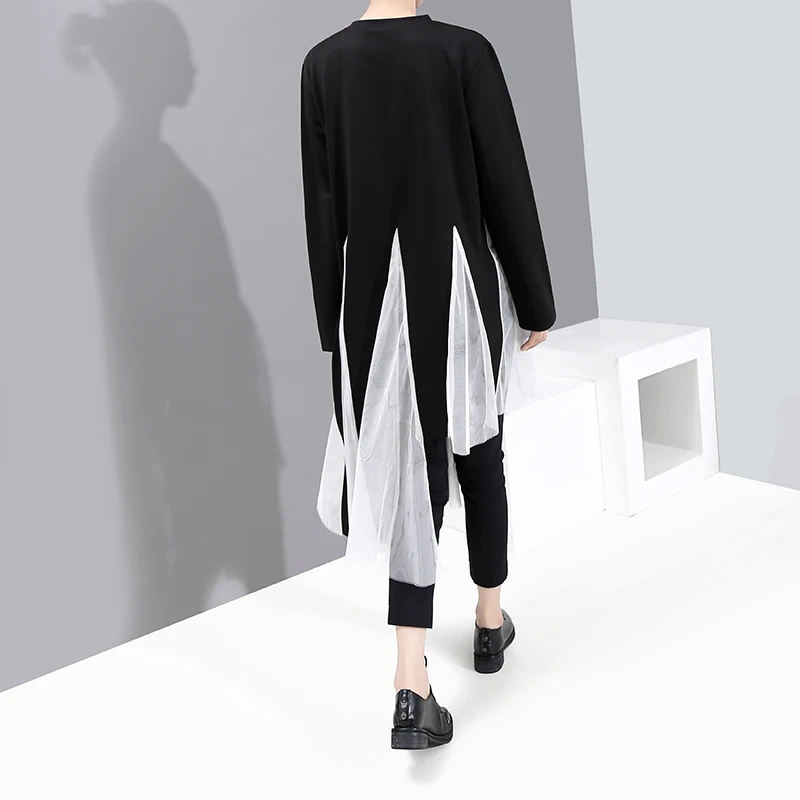 Новинка 2019 корейский стиль женское асимметричное платье хитового цвета с