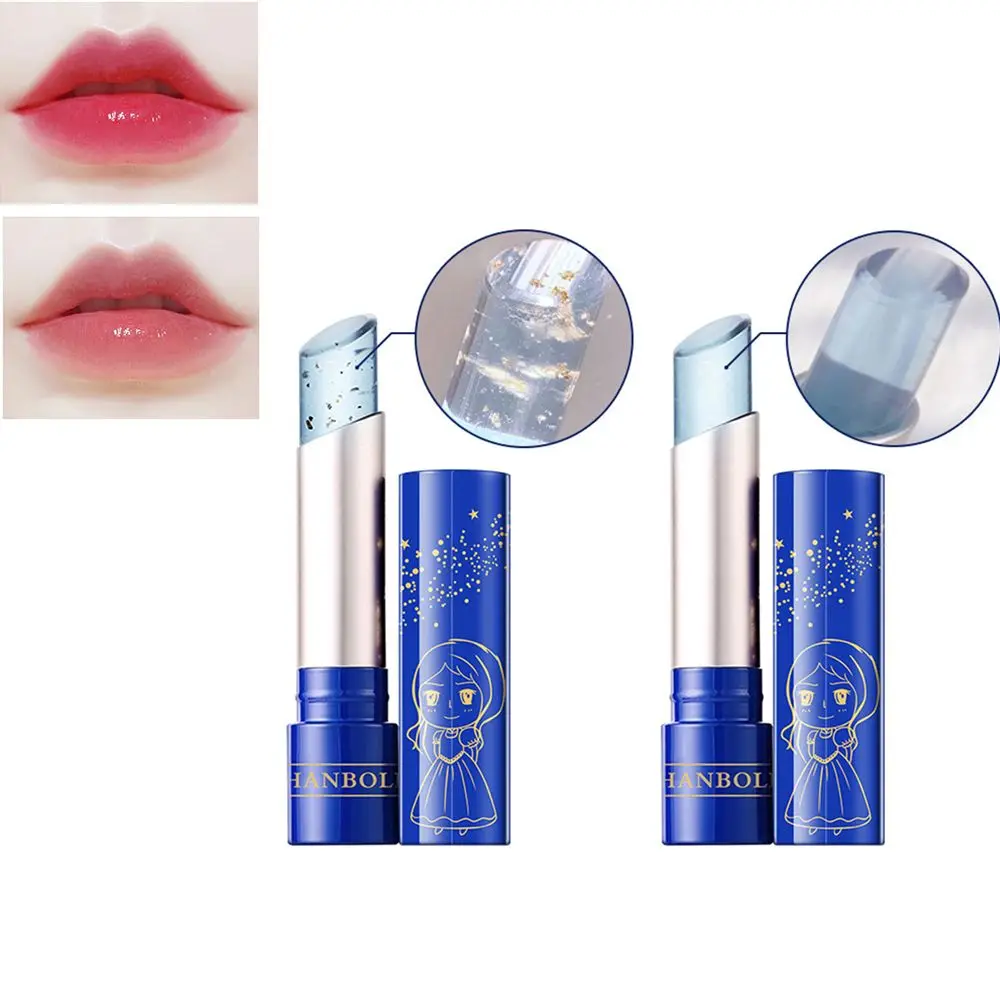

Cosmetics Transparent student Waterproof Color Changing Lip Gloss moisturizing Lipstick