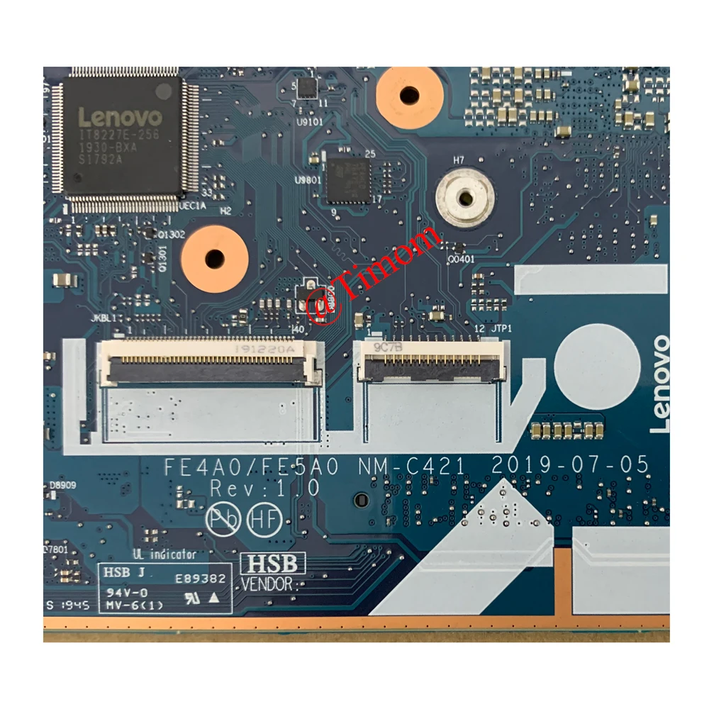 I5-10210U для ThinkPad E15 20RD 20RE ноутбука Lenovo интегрированная материнская плата NM-C421 PN