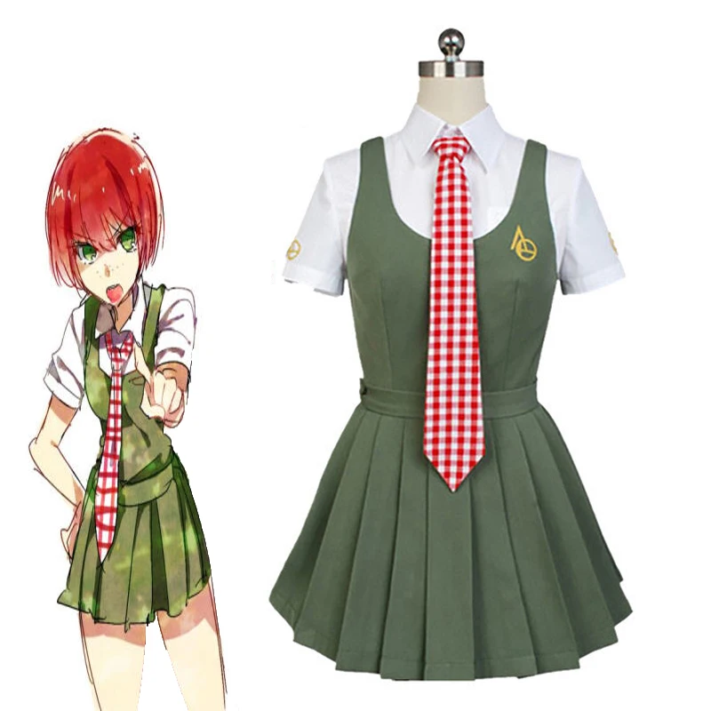 Хэллоуин вечерние аниме Danganronpa 2 Косплэй Коидзуми Mahiru женские костюм 3in1 рубашка +