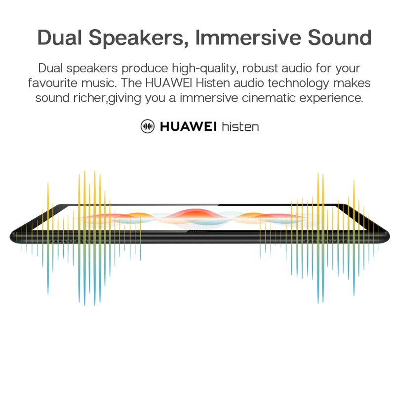 Планшет HUAWEI MediaPad T5 2 + 32/4/64 ГБ 10 1 дюйма 5100 мА ч android 8 0|Планшеты| |