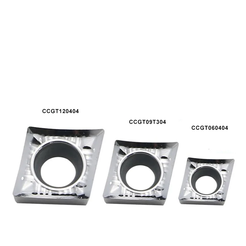 CCGT09T304 CCGT060204 AK H01 алюминиевые лезвия карбида поворотные вставки CCGT120404 токарный станок с ЧПУ Режущий инструмент для алюминия, меди, дерева