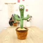 Забавное 32 см электрическое танцевальное растение кактус плюшевая игрушка с музыкой для детей Подарки для детей украшение для дома и офиса