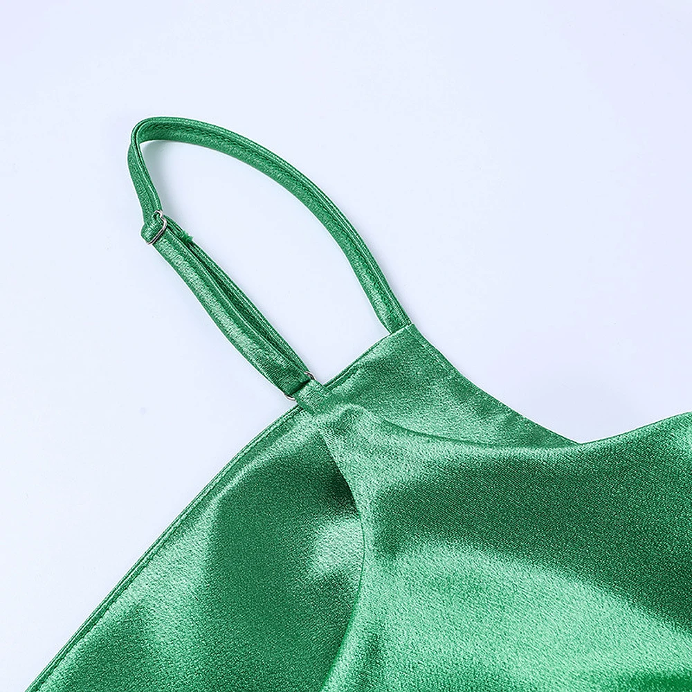 

Sexy Clube Asymmetrical Camisole Dresses For Women Summer 2021 Vestidos De Fiesta Verano Dress