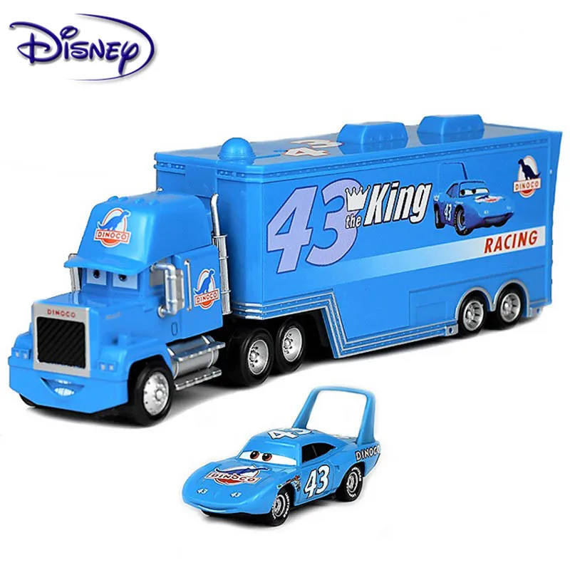 Машинка из металлического сплава Disney Car King 86 внедорожный тиран мобилизационная