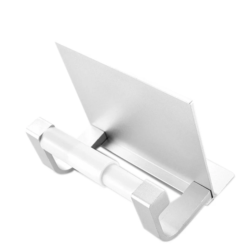 

Punch-Free Space Aluminum Bathroom Tissue Holder Rack Toilet Roll Holder Toilet Toilet Paper Towel Box Waterproof