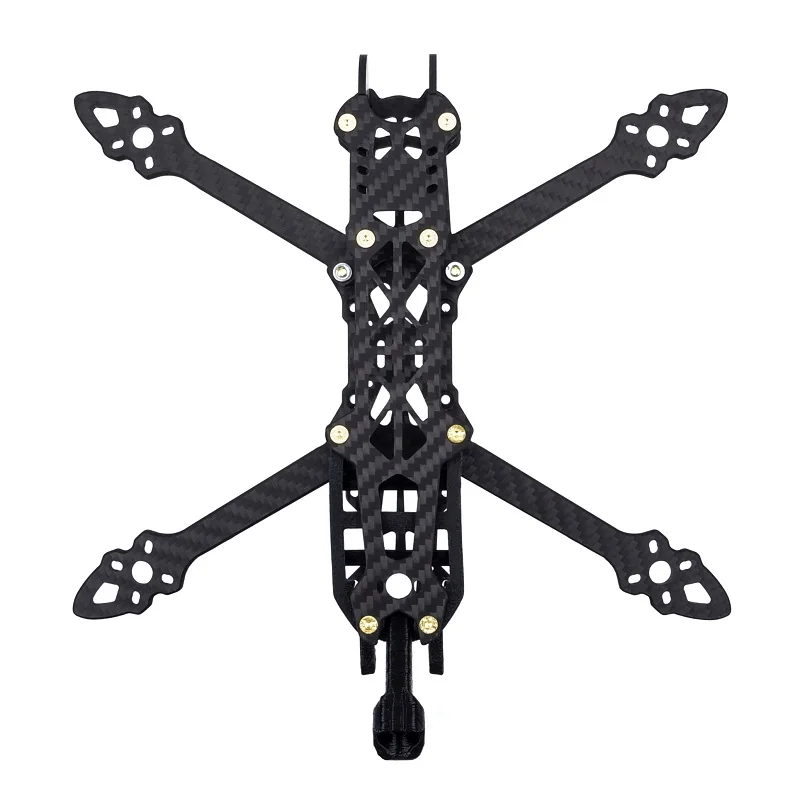 Mark 4-Dron de carreras FPV, de 5 pulgadas cuadric&oacute;ptero, 225mm/ 6 pulgadas, 260mm / 7 pulgadas, 295mm con brazo de 5mm, marco de estilo libre para Gallo, 230mm-4