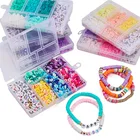 1 комплект, набор бусин из полимерной глины