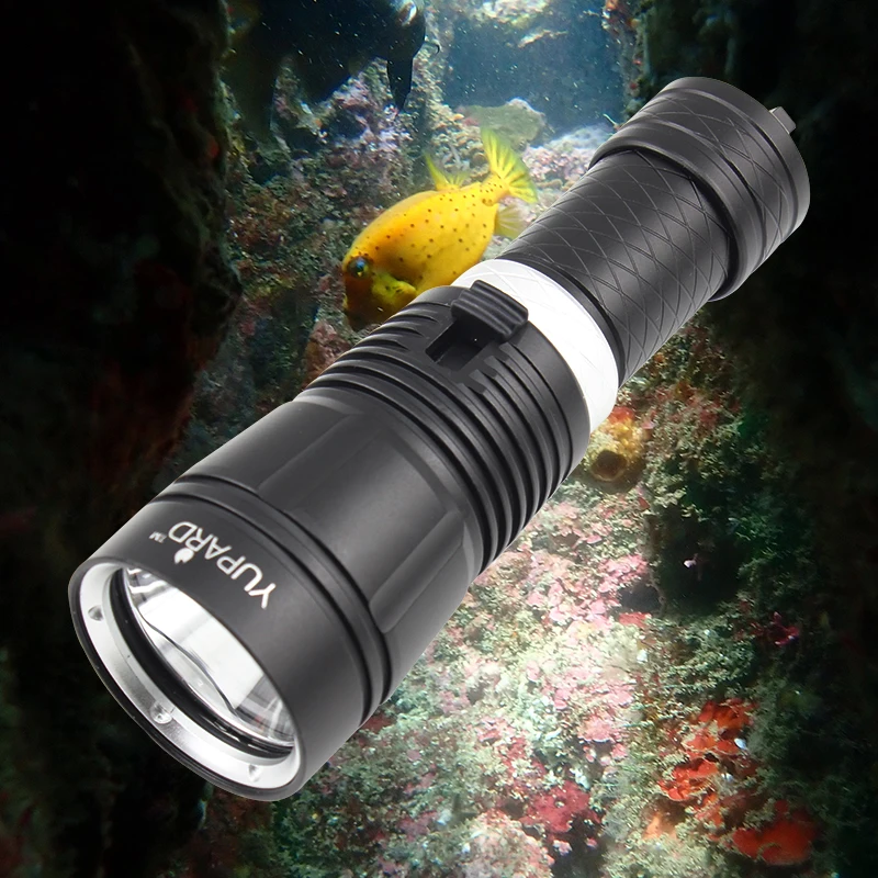 

YUPARD diving diver Underwater CREE XM-L2 T6 LED Flashlight Torch Waterproof Light Lamp outdoor sport fishing camping hunting