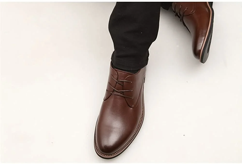 

nxy Men's Lace up Formal Oxfords Business Casual Dress Shoes