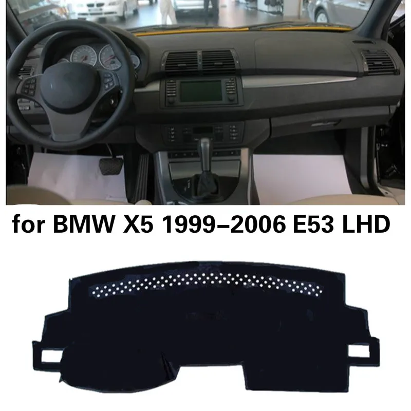 Легкий автомобильный дневной ковер для BMW X5 1999 2006 E53 LHD коврик защиты приборной