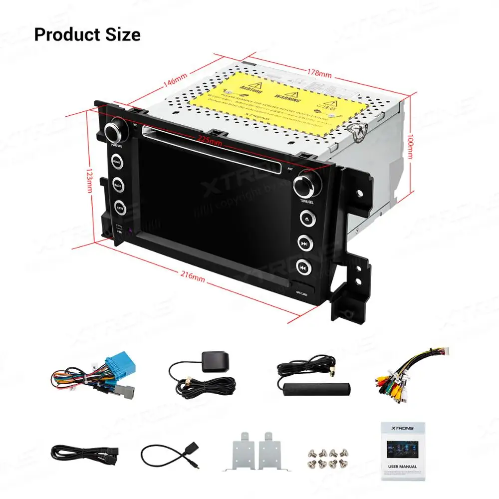 Автомобильный DVD плеер XTRONS 7 &quotAndroid 10 DSP GPS Радио OBD DVR для Suzuki Grand Vitara 2005 2006 2007 2008 2009