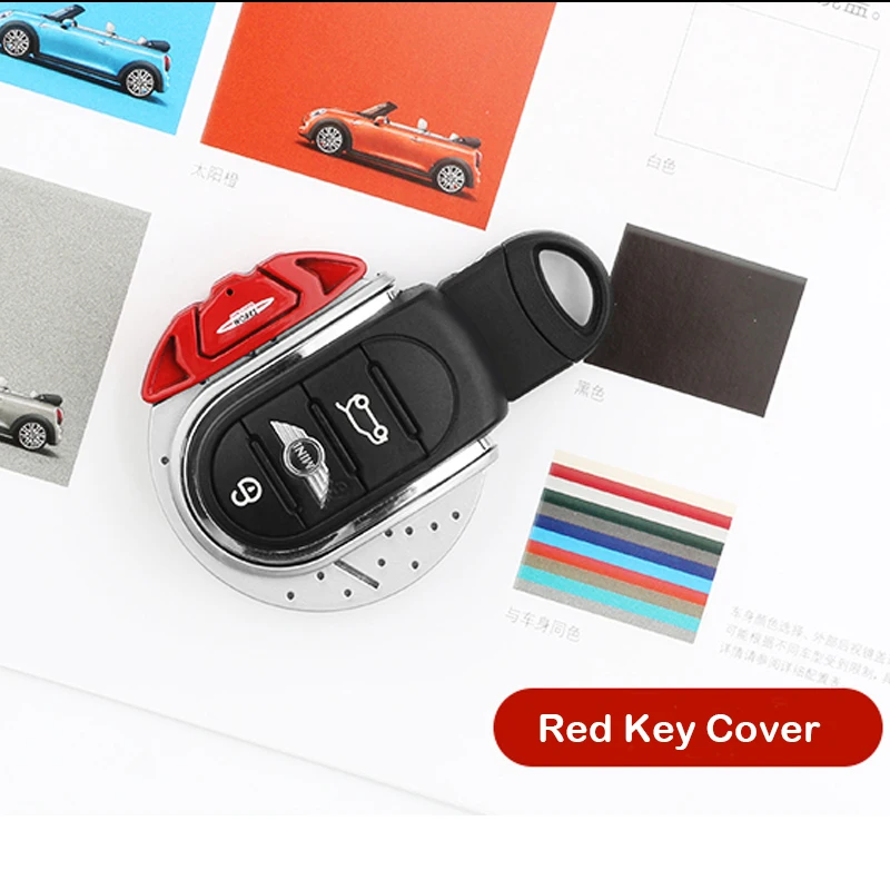 Чехол-брелок в форме тормозного диска JCW с кольцом-брелоком для MINI Cooper 3rd Gen F55 F56 F57
