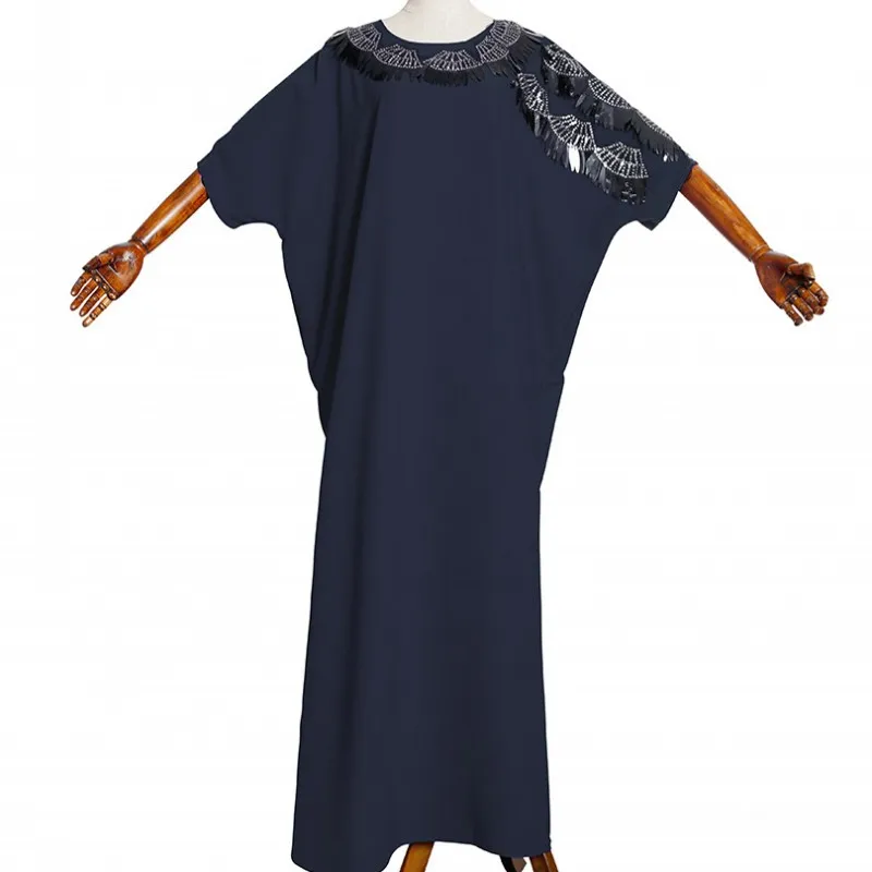 Платье Макси женское в африканском стиле с рукавом летучая мышь|Африканская