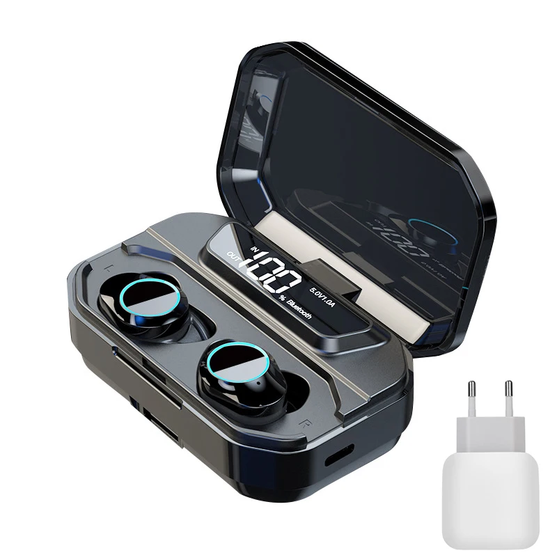 G02 Bluetooth стерео наушники Беспроводной IPX7 Водонепроницаемый сенсорный вкладыши 3300