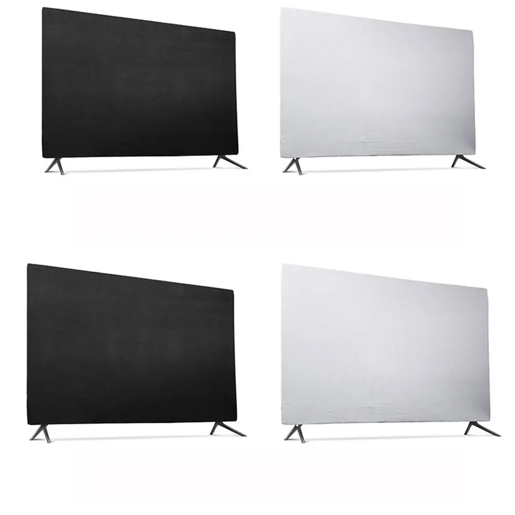 Weatherproof Dustproof TV Protector Compatible with Wall Mounts and Stands Dust Cover Elastic Cuff + Band | Дом и сад