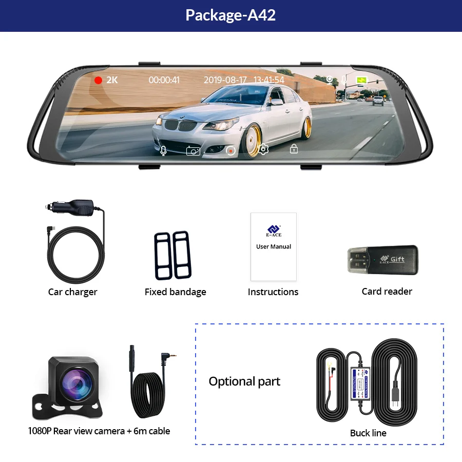 E ACE Трансформатор Для Автомобилей Видеорегистраторы Напряжение 12 В До 5 0.5A 2A Мини