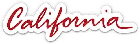 

Express California License Plate Style - Vinyl Sticker Waterproof Decal
