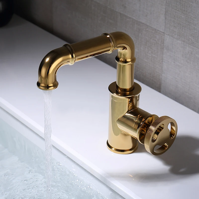 Смеситель для раковины flg черный Ретро смеситель ванной комнаты кран с одной