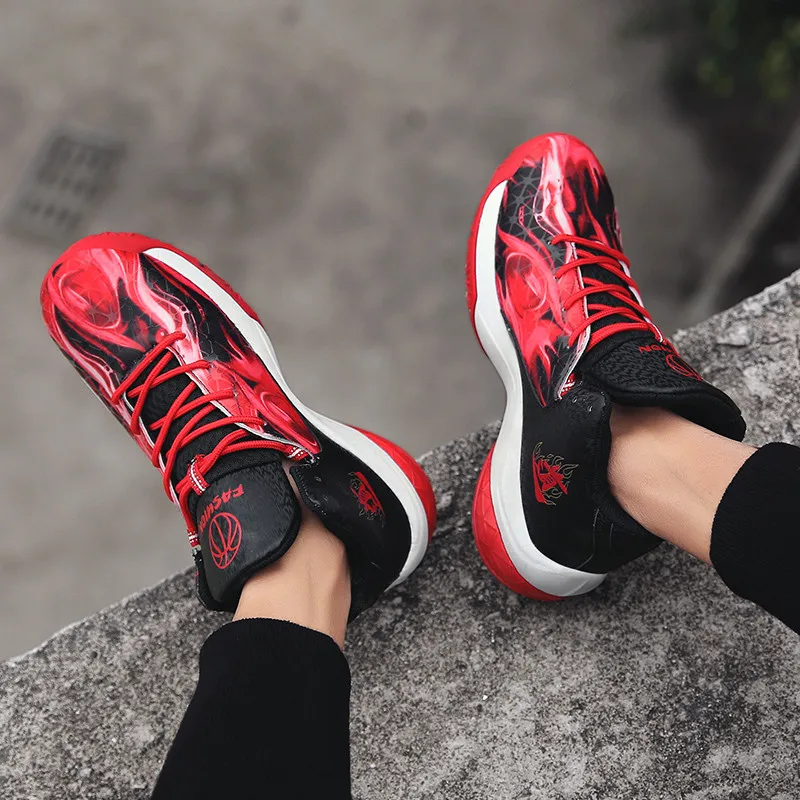 2021 New Basketball Shoes Men Outdoor Breathable Training Sport Sneakers Professional Trend Basketball Sneakers Zapatos Hombre