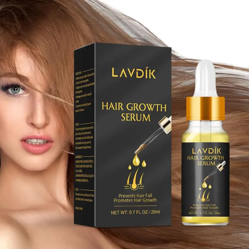 

20ml Ginger Fast Hair Growth Serum Essential Oil Anti Preventing Hair Lose Liquid Damaged Hair Repair Growing Women Men TXTB1