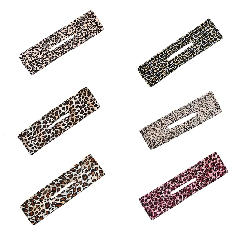 

Deft Bun for Hair Leopard Print Vintage DIY French Cloth Twist Bun Shaper Fashion Hair Bands Classy Hair Accessories
