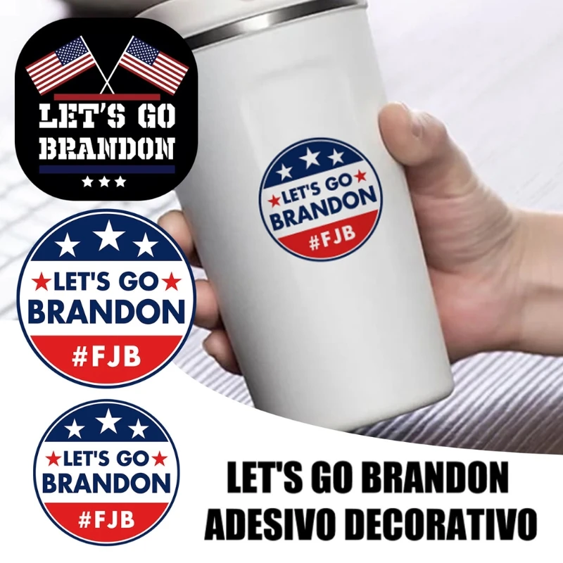 

2022 New 10PCS LET'S GO BRANDON Stickers for Water Bottles,Computer,Phone,Guitar Stickers
