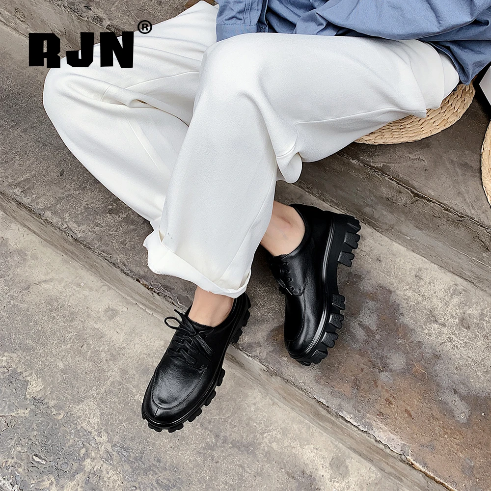 RJN/новые женские туфли лодочки Удобная обувь из высококачественной натуральной