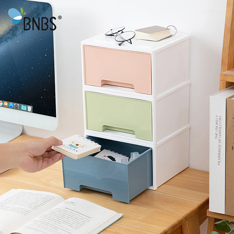 Настольный пластиковый ящик для хранения косметики канцелярские принадлежности