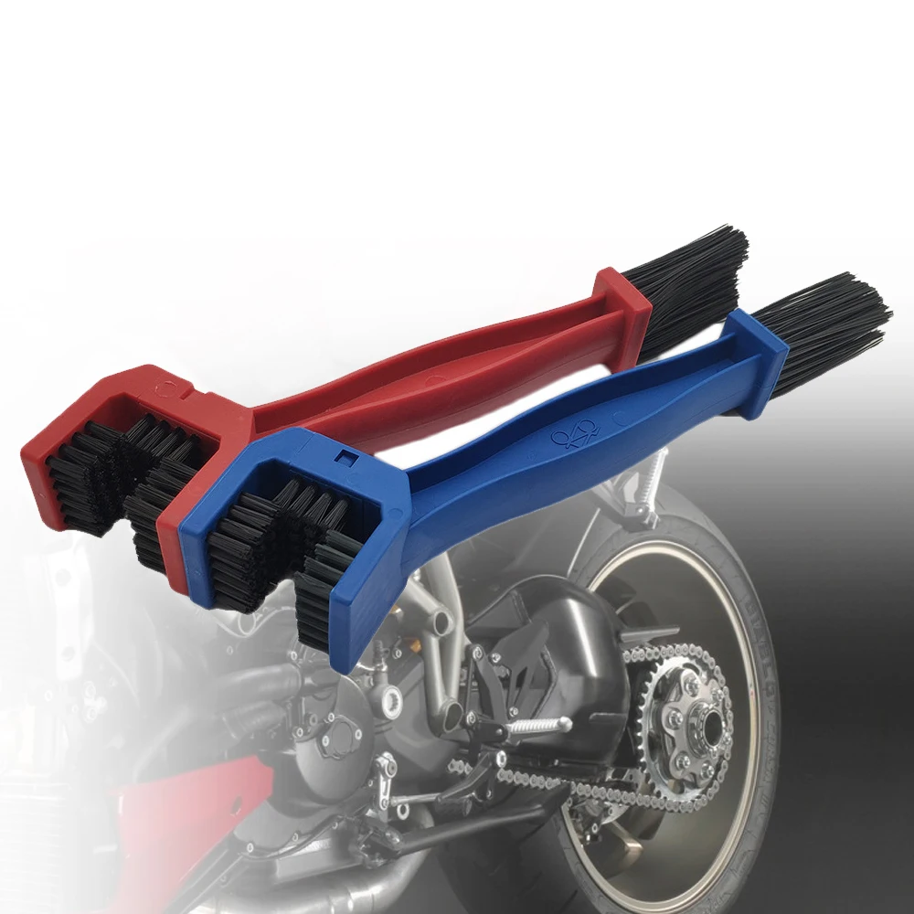 Щетка для чистки цепи мотоцикла Honda GROM MSX125 msx 125 CB400SF cb 400 CBR650R|Накладки и