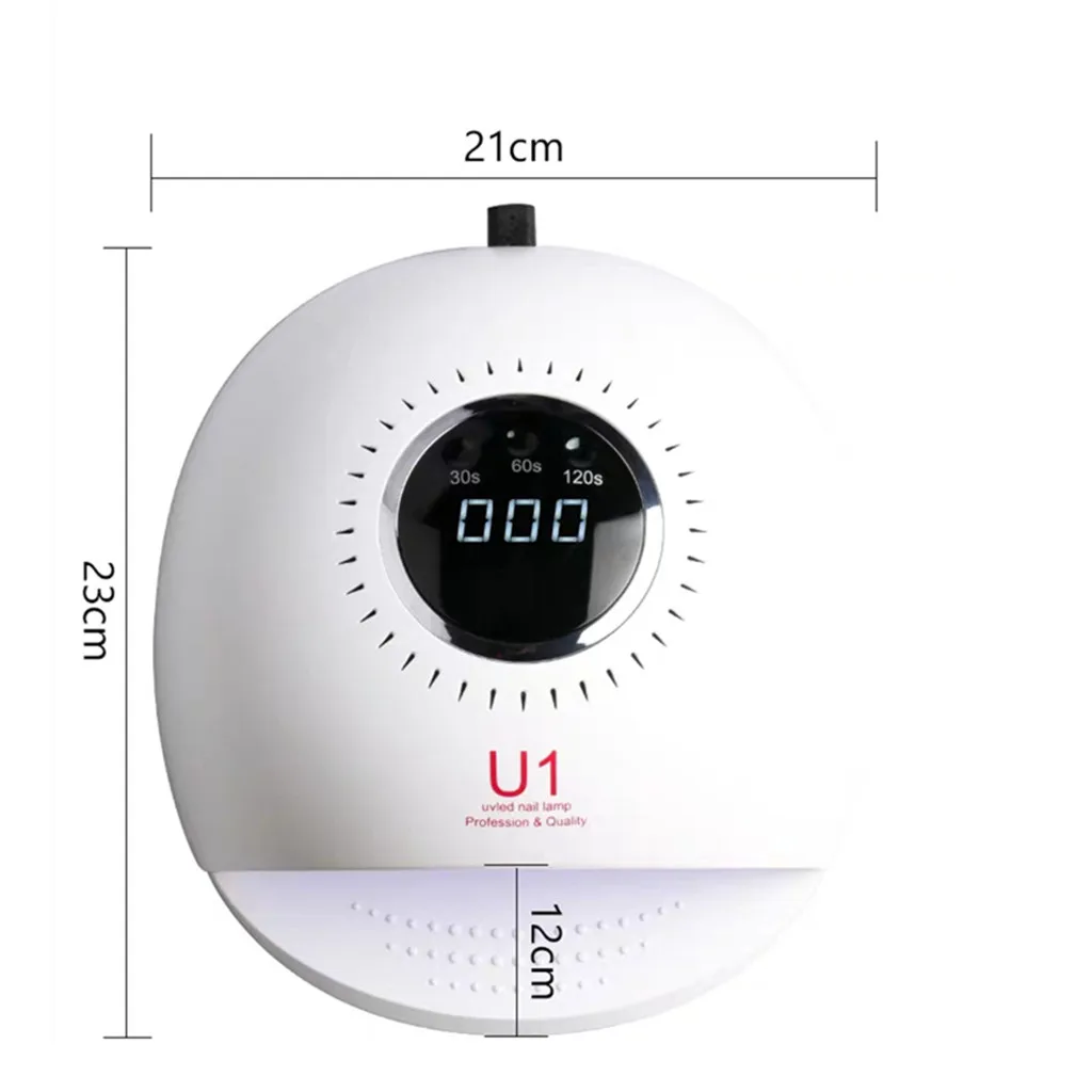 

LED Nail Lamp For Manicure 84W Nail Dryer Machine UV Lamp For Curing UV Gel Nail Polish With Motion Sensing LCD Display