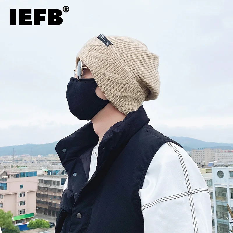 Модная шикарная вязаная шапка IEFB 
