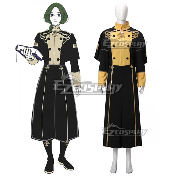 

Fire Emblem: Three Houses Wind Flower Snow Moon Officers Academy Black Eagles Linhardt von Hevring Dress Cosplay Costume E001