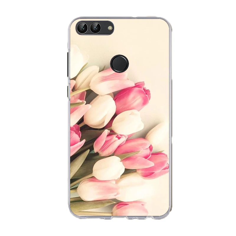 Для TPU Huawei P Smart Case Мягкие силиконовые чехлы для телефонов Cover FIG LX1 Чехлы
