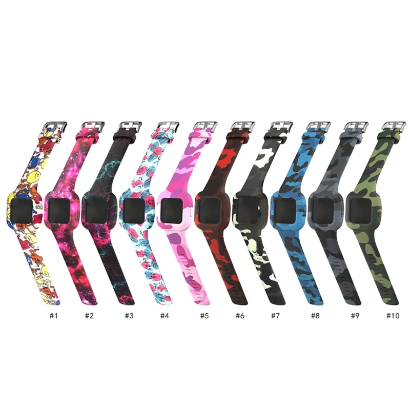 

Multicolor Silicone Strap Wristband Watch Band Wrist Strap For GarminFit JR3 Vivofit JR 3 Strap Accessories
