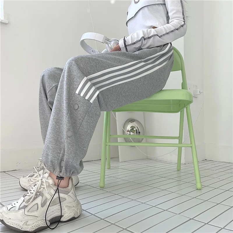 

Экономически выгодные Осенние повседневные брюки в Корейском стиле