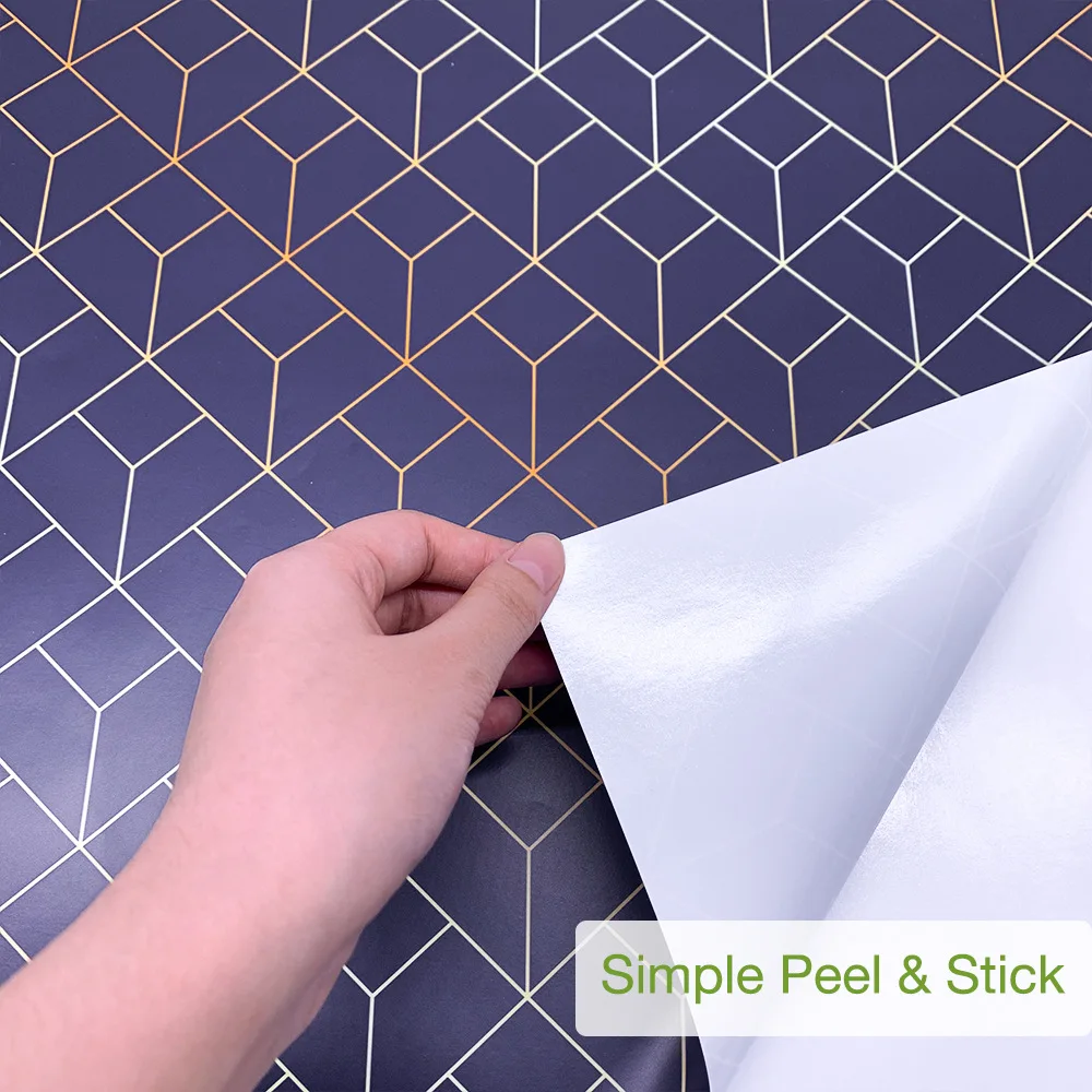 

Peel&Stick Wall Stickers Bedroom Waterproof PVC Roll Self Adhesive Wallpaper Sticker Room Decoration Home Renovation Decals Art