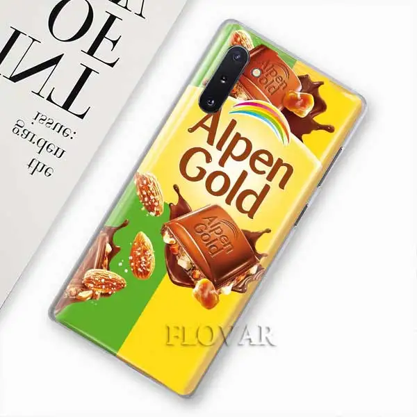 005 Аленка бар с изображением шоколада wonka телефонные чехлы для samsung Galaxy Note 10 S10 плюс 5G S10e A30 A40 A50 A60 A70 M40 жесткий чехол - Цвет: 005