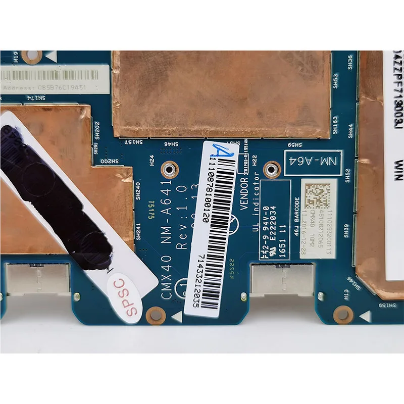 cmx40 nm a641 5b20k84212 main board for lenovo miix 700 12isk laptop motherboard with m5 6y54 8gb ram free global shipping