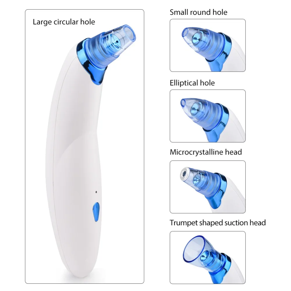 Blackhead Remover For Acne Deep Pore Vacuum Suction Face Beauty Care Tool Skin Care Facial Black Head Point Noir Cleaner Tools