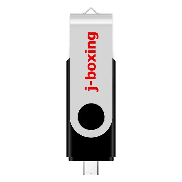 J-boxing Black OTG флешки 16GB Dual Port Pendrive 16gb Micro USB Flash Drives флешка usb disk for Android Samsung Huawei Tablets 4