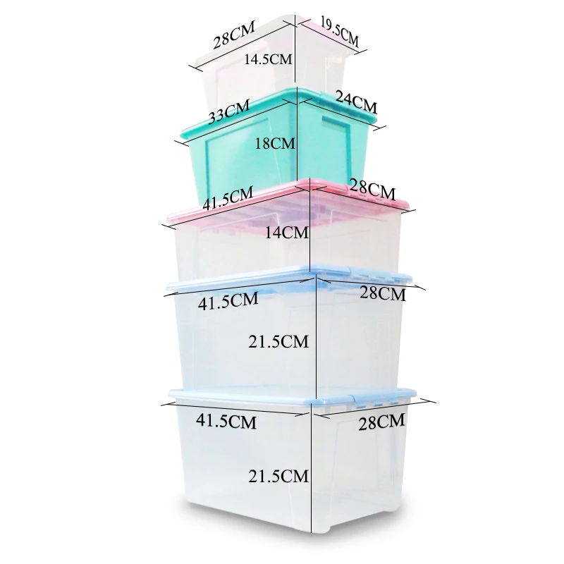 Пластиковая коробка для хранения органайзер прозрачная белая крышка макияжа