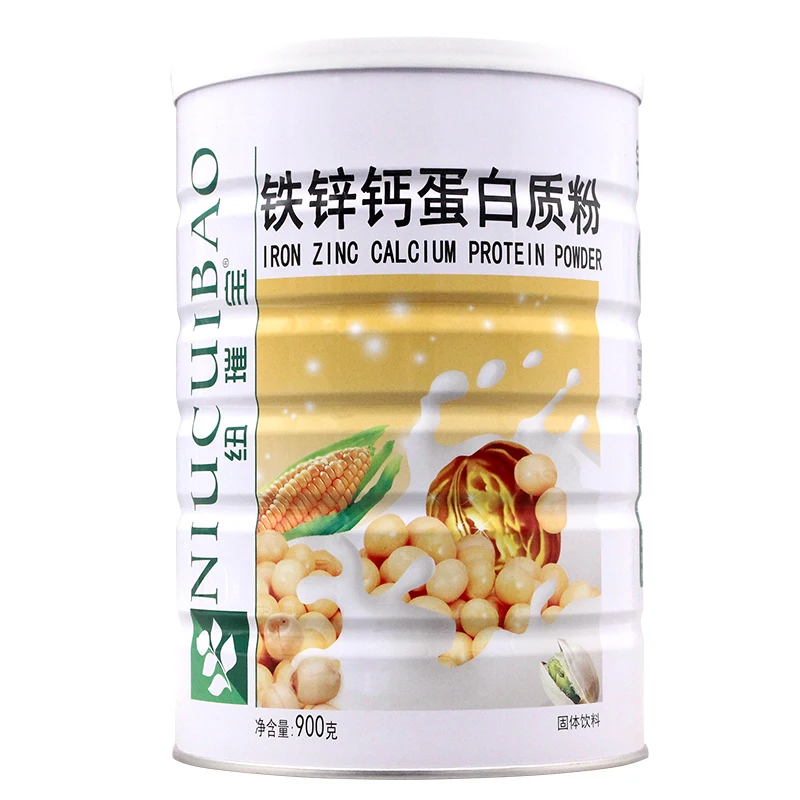 

Iron zinc calcium protein powder adult children older immunity vitamin A vitamin C