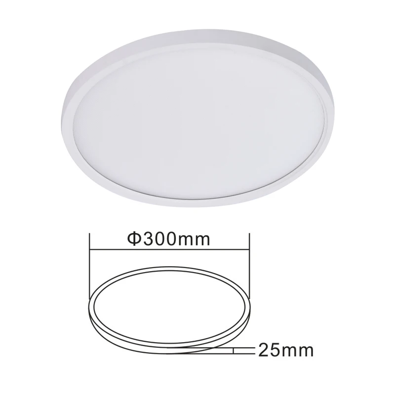 

E-kong круглый потолочный светильник защита глаз нейтрализующий синий свет светодиодный потолочный светильник для гостиной спальни освещени...